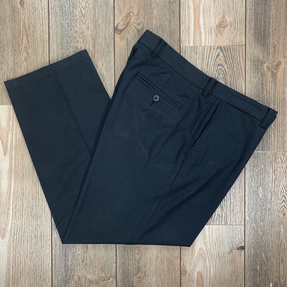SOLD! Tommy Bahama Cotton Blend Flat Front Pants - Picture 2 of 8